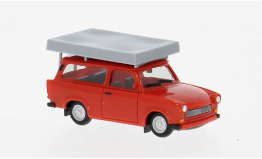 Diecast model cars Trabant 601 Universal red 1/87 Herpa