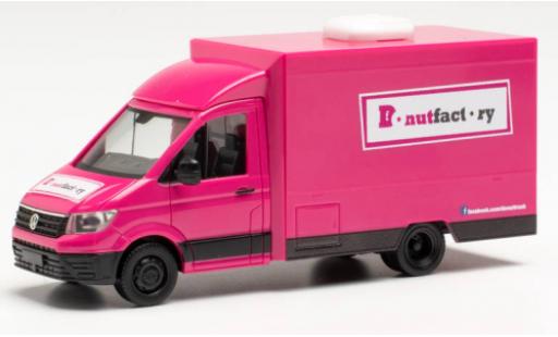 Diecast model cars Volkswagen Crafter Base Foodtruck Donutfactory 1/87 Herpa