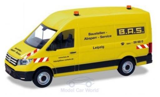 Diecast model cars Volkswagen Crafter Kasten van HD B.A.S. 1/87 Herpa