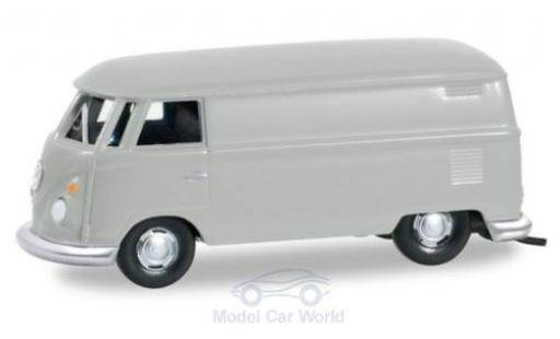 Diecast model cars Volkswagen T1 Base Van grey 1/87 Herpa