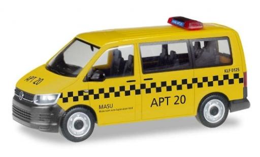 Diecast model cars Volkswagen T6 T6 Bus Fraport / MASU APT 20 1/87 Herpa