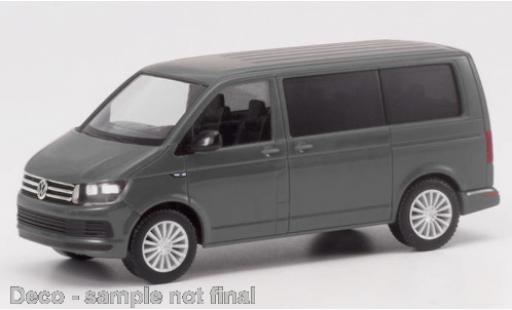 Diecast model cars Volkswagen T6 T6 grey 1/87 Herpa