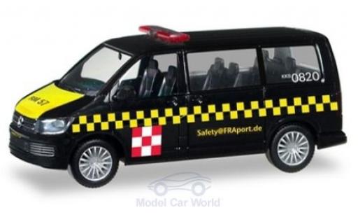 Diecast model cars Volkswagen T6 T6 Multivan Fraport Safetycar 1/87 Herpa