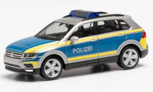 Diecast model cars Volkswagen Tiguan Base Police Goslar 1/87 Herpa