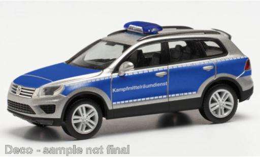 Diecast model cars Volkswagen Touareg Base Kampfmittelr&Atilde;&curren;umdienst Schleswig-Holstein 1/87 Herpa