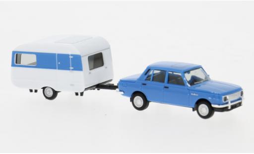 Diecast model cars Wartburg 353 Base blue 1982 1/87 Herpa