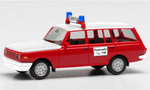 Diecast model cars Wartburg 353 Tourist Freiwillige Fire brigade Wittstock 1985 1/87 Herpa