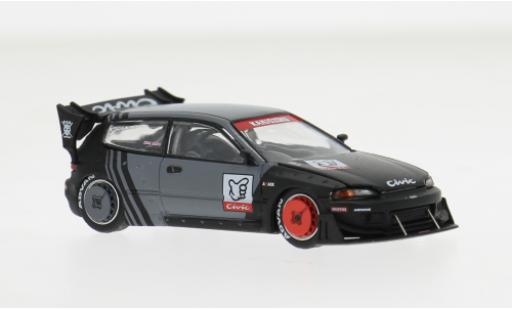 Diecast model cars Honda Civic Base (EG6) by Pandem Kanjozoku 1/64 Pop Race