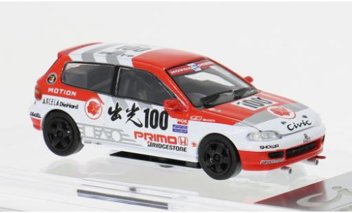 Diecast model cars Honda Civic Base EG6 JTC 1993 Idemitsu #100 1/64 BM Creations