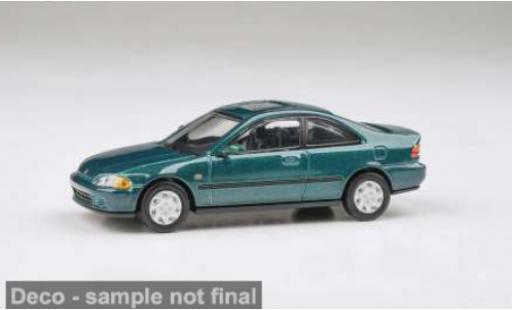 Diecast model cars Honda Civic Base EJ1 turquoise 1995 1/64 Para64