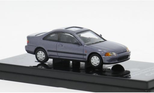 Diecast model cars Honda Civic Base EJ1 grey 1995 1/64 Para64