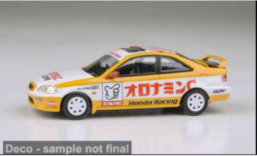 Diecast model cars Honda Civic Base EM1 1999 Oyatsu Racing 1/64 Para64
