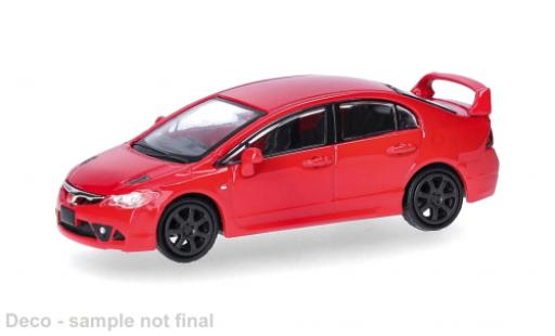 Diecast model cars Honda Civic Base FD2 red 1/87 Micro City 87