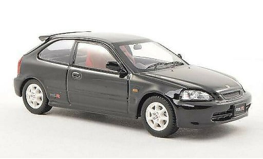 Honda Civic Type R 1/43 Ebbro (EK9) black RHD fruhe Ausfuhrung diecast model cars