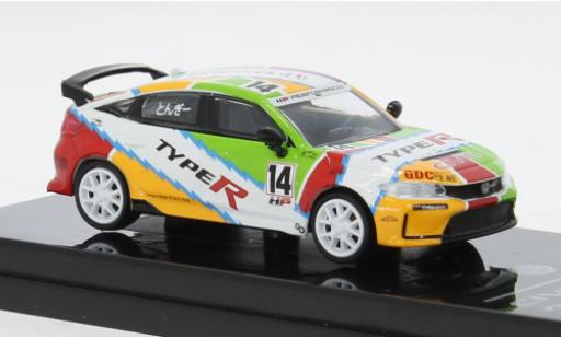 Diecast model cars Honda Civic Type R F Dekor 1/64 Para64