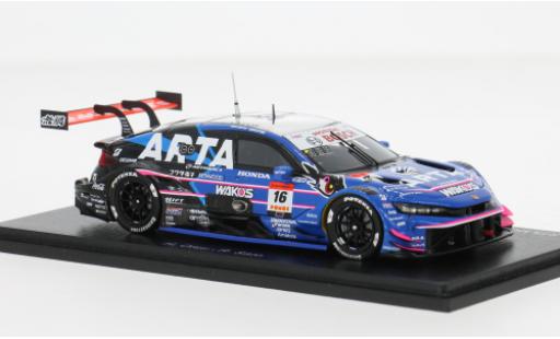 Diecast model cars Honda Civic Type R -GT GT500 Super GT 2025 #16 H.Otsu/.Sato 1/43 Spark