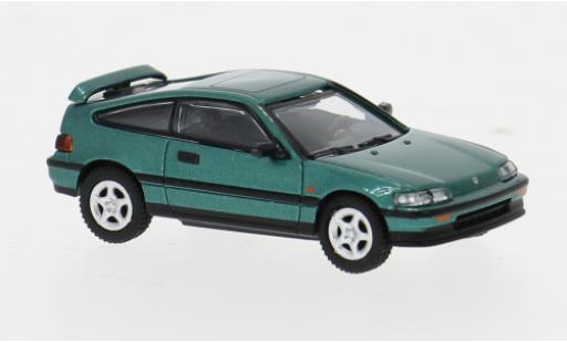 Diecast model cars Honda CR-X MK2 green 1/87 Minichamps