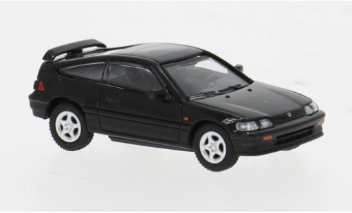 Diecast model cars Honda CR-X MK2 black 1/87 Minichamps