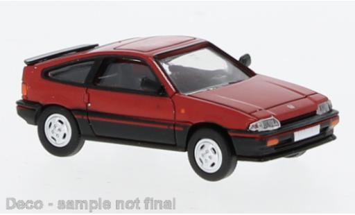 Diecast model cars Honda CRX Base red 1/87 PCX87
