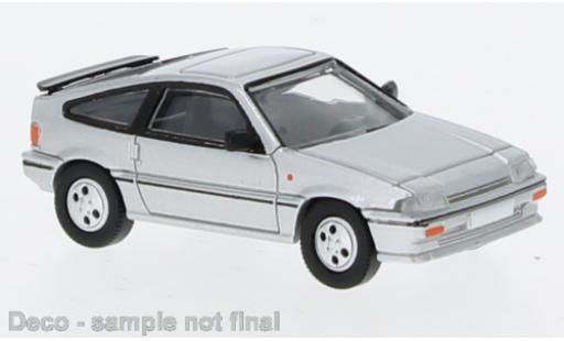Diecast model cars Honda CRX Base silver 1/87 PCX87