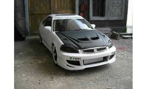 Honda Civic Si 1/18 Hot Wheels ek jdm coupe diecast model cars