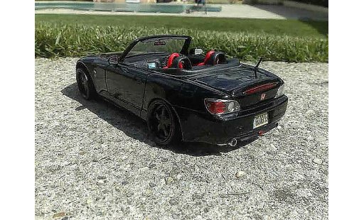 Honda S2000 Base 1/18 Maisto black jantes 18 pouces diecast model cars