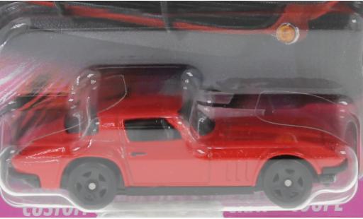 Diecast model cars Chevrolet Corvette Stingray (C2) red rapide & Furious 1/64 Hot Wheels