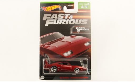 Diecast model cars Dodge Charger Daytona metallise red rapide & Furious 1969 1/64 Hot Wheels