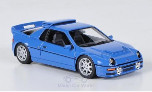 Diecast model cars Ford RS200 Route blue 1/43 HPI MIrage