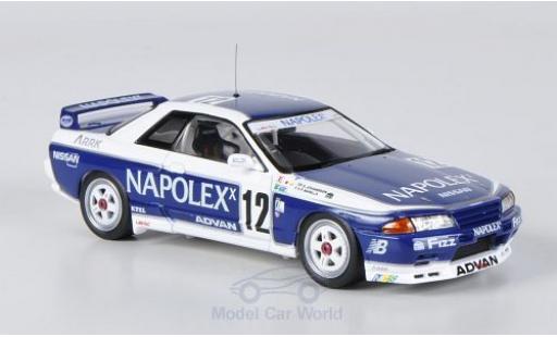 Diecast model cars Nissan Skyline R32 GT-R () No.12 Napolex JTCC 1991 S.Johansson/Barilla 1/43 HPI MIrage