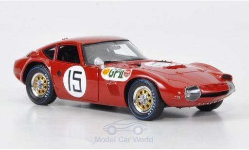 Diecast model cars Toyota 2000 GT 1966 No.15 GP Japan 1/43 HPI