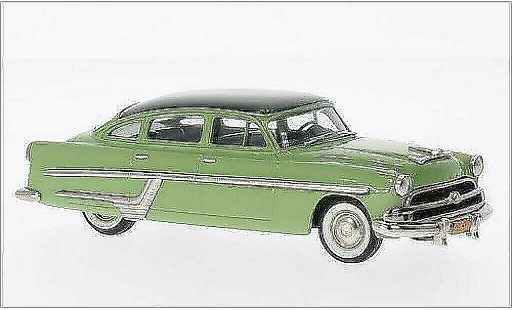 Hudson Hornet 4-Door Sedan 1/43 Brooklin green/metallic green 1954 diecast model cars