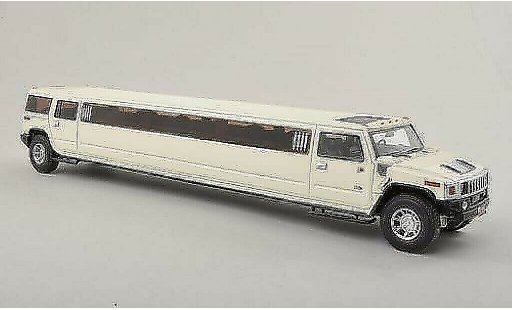 Hummer H2 Stretch Limousine 1/43 Neo white diecast model cars