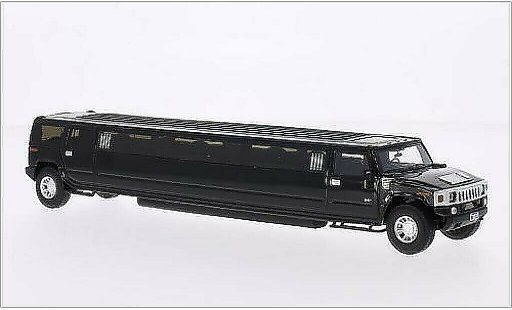 Hummer H2 Base 1/43 Neo Stretchlimousine black diecast model cars
