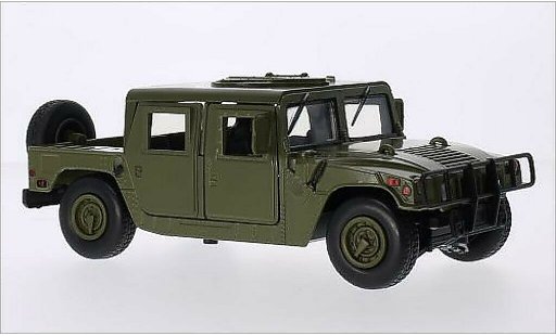 Hummer Humvee Troop Carrier 1/24 Motormax matt-oliv / diecast model cars