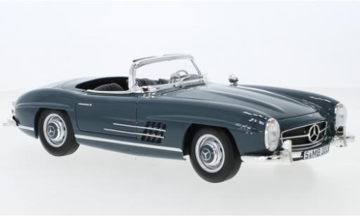 Diecast model cars Mercedes 300 Roadster SL (W198 II) grey 1957 1/18 SpecialC