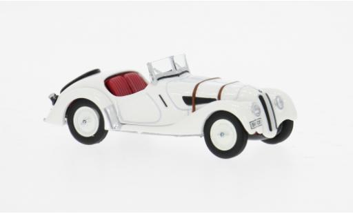 Diecast model cars Bmw 328 roadster white/red 1937 1/64 I Almost Real