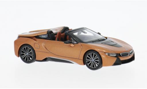 Diecast model cars Bmw i8 Coupe bronze/black 2013 1/64 I Almost Real