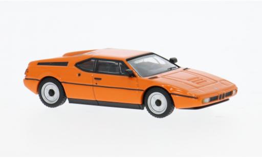 Diecast model cars Bmw M1 1978 (E26) orange 1/64 I Almost Real