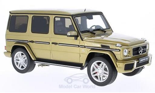 Diecast model cars Mercedes Classe G AMG G63 gold 1/18 GT Spirit