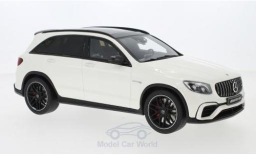 Diecast model cars Mercedes Classe C AMG GLC 63 white 2019 1/18 GT Spirit