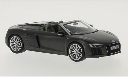 Diecast model cars Audi R8 spyder V10 matt-brown 1/43 Herpa