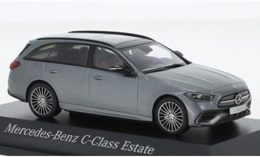 Diecast model cars Mercedes Classe C T-Modell (S206) metallise grey 2021 1/43 Herpa