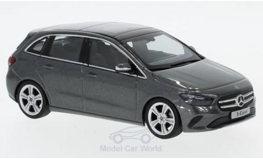 Diecast model cars Mercedes Classe B Base (W247) metallic grey 1/43 Herpa