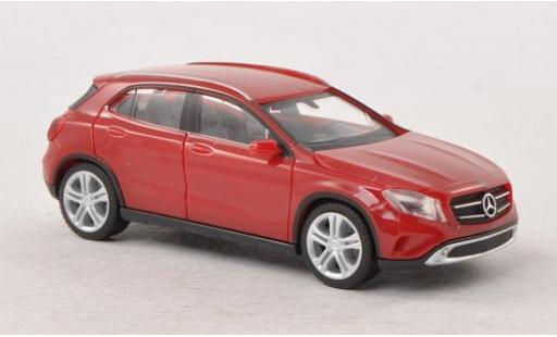 Diecast model cars Mercedes GLC Base GLClasse A (X156) red 2014 1/87 Herpa