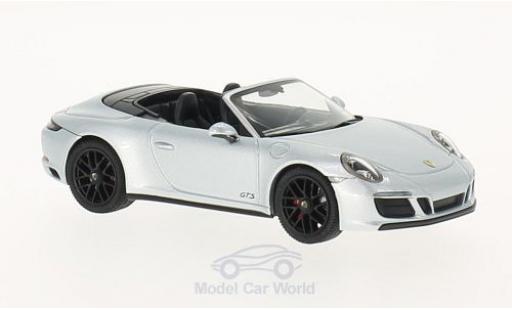 Diecast model cars Porsche 911 GTS Carrera 4 grey 1/43 Herpa