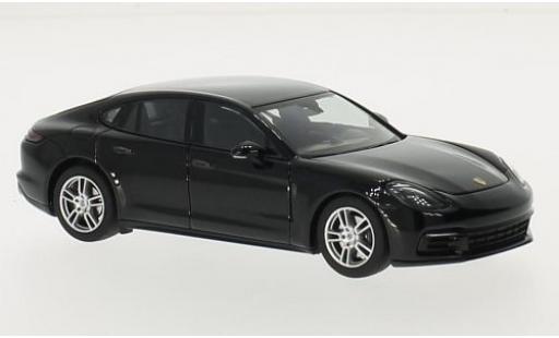 Diecast model cars Porsche Panamera Base black 2016 1/43 Herpa
