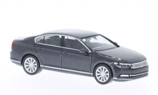Diecast model cars Volkswagen Passat B7 (B8) Limousine metallic grey 2014 1/87 Herpa