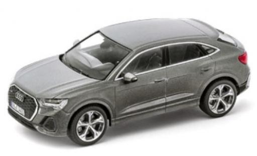 Diecast model cars Audi Q3 sportback (F3) metallic grey 2020 1/43 iScale