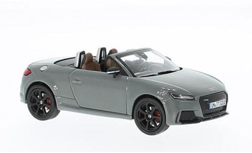 Diecast model cars Audi TT rs roadster grey 2017 1/43 iScale